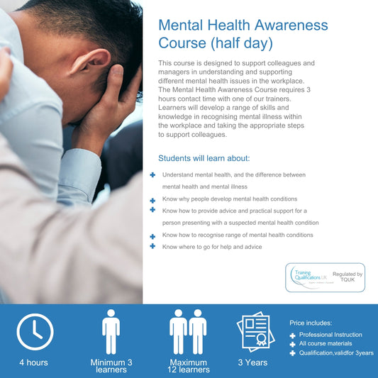 Imperative Mental Health Awareness Course (Half Day)