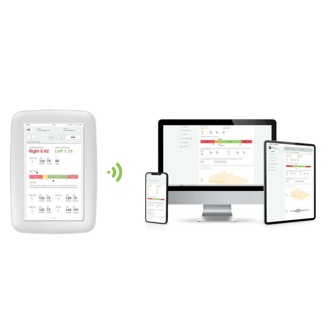 Mesi- Mtablet Wireless Ankle Brachial Index Measuring System (SMART) ABI