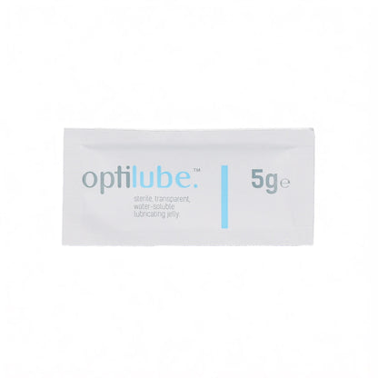 Optilube Sterile Lubricating Jelly 5g Sachets - per Box 150