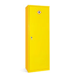Hazardous Storage Safety Cabinet in Yellow with 3 Shelves 1830x610x457mm