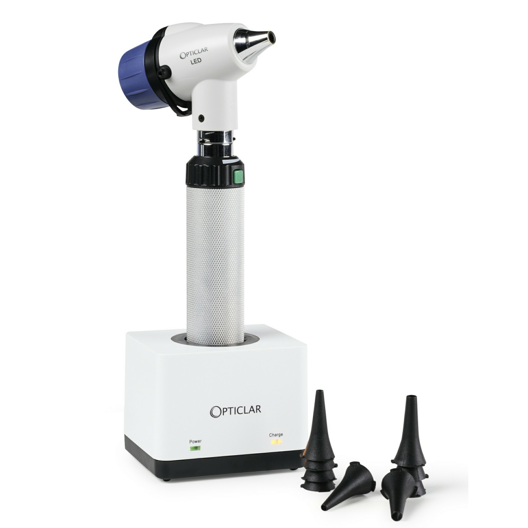 Opticlar - VarioScope Otoscope Set - ADAPT Lithium Rechargeable Handle ...