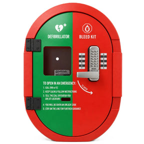 Outdoor Defibrillator Bleed Kit Cabinet Lockable  23139
