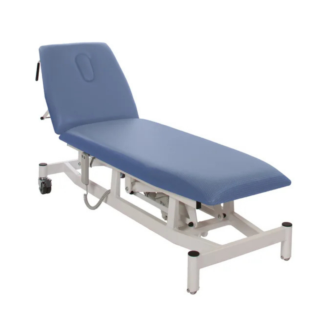 PLE01 Newbury coloured treatment couch on white background