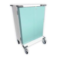HECT220 9 HOOP MONITORED DOSAGE (MDS) DRUGS TROLLEY