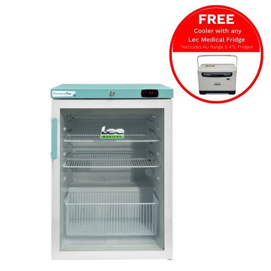 Lec Medical 158 Litre Under-Counter Fridge with Drawers - PPGR158BT-DWP