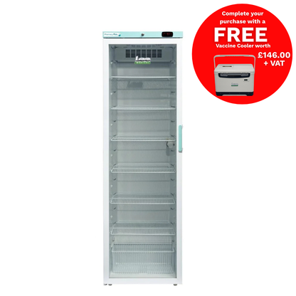 Lec Medical 400 Litre Freestanding Fridge with Left Hand Hinge - PPGR400BT-LHH