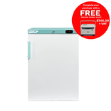 Lec PPSR158BT-UK Under Counter Medical Fridge –  Solid Door – 154 Litre