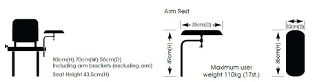 PhlebotomyChairs-Dimensions