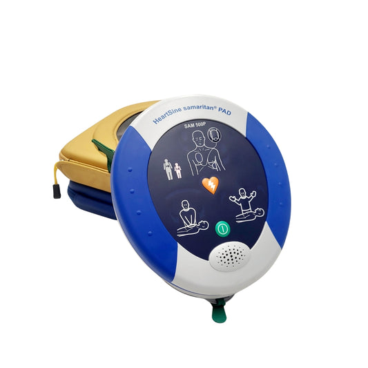 Pre-owned HeartSine 500P Defibrillator with CPR Advisor