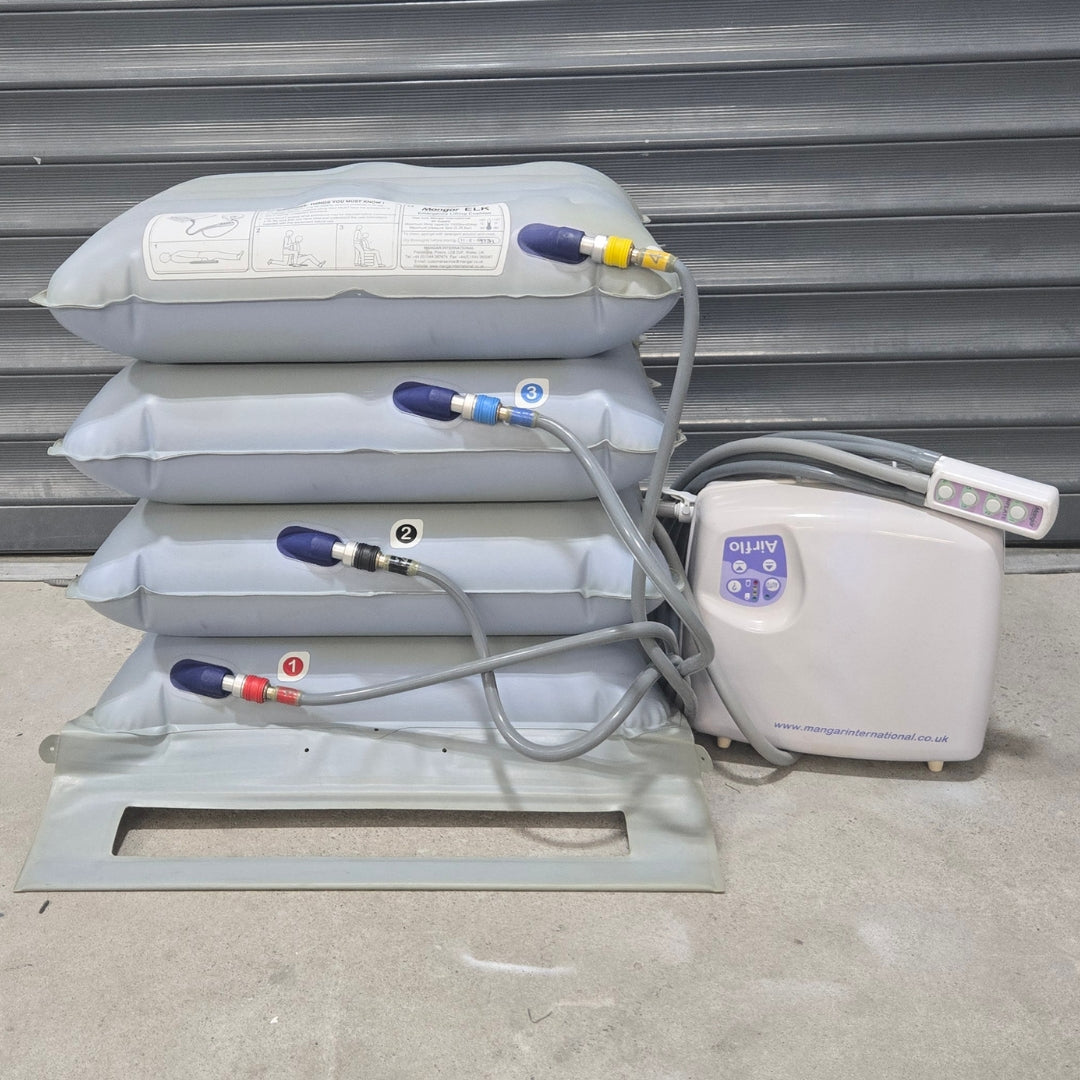 Reconditioned Mangar ELK Emergency Lifting Cushion Bleb Kit B + Airflow MK2 Compressor