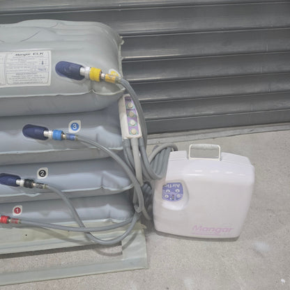 Reconditioned Mangar ELK Emergency Lifting Cushion Bleb Kit C + Airflow MK2 Compressor