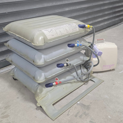 Reconditioned Mangar ELK Emergency Lifting Cushion Bleb Kit D + Airflow MK2 Compressor