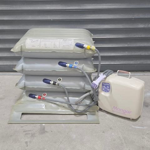 Refurbished Mangar ELK Emergency Lifting Cushion Bleb Kit D + Airflow MK2 Compressor