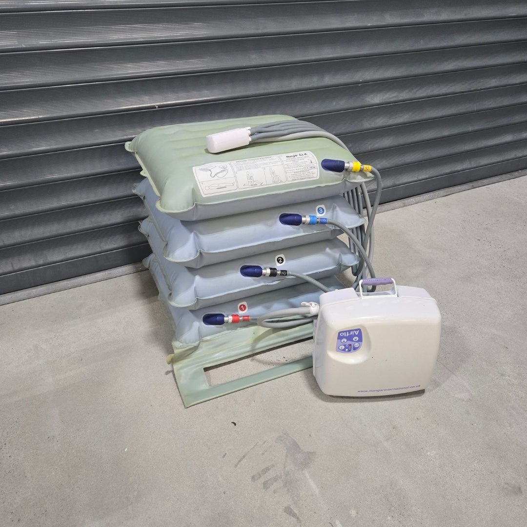 Reconditioned Mangar ELK Emergency Lifting Cushion Bleb Kit B + Airflow MK2 Compressor
