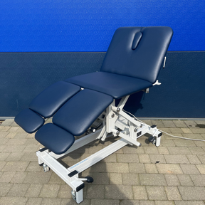 ReconditionedPlinthSplitLegBariatricTreatmentCouchWithFaceholeandPlug80cmWidthSWL320kg