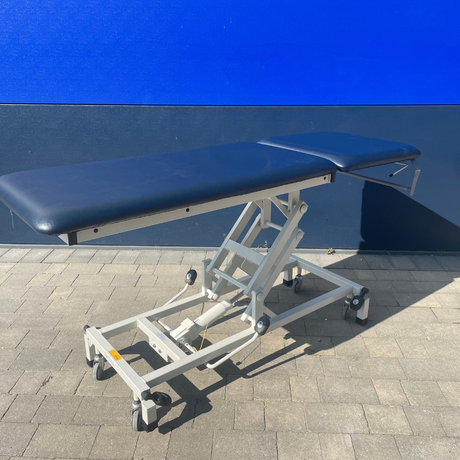 Reconditioned Two Section Hydraulic Medical Physio Treatment Couch-2
