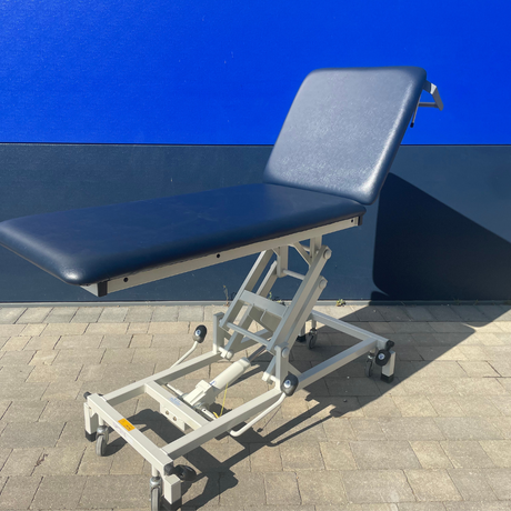 Reconditioned Two Section Hydraulic Medical Physio Treatment Couch-3