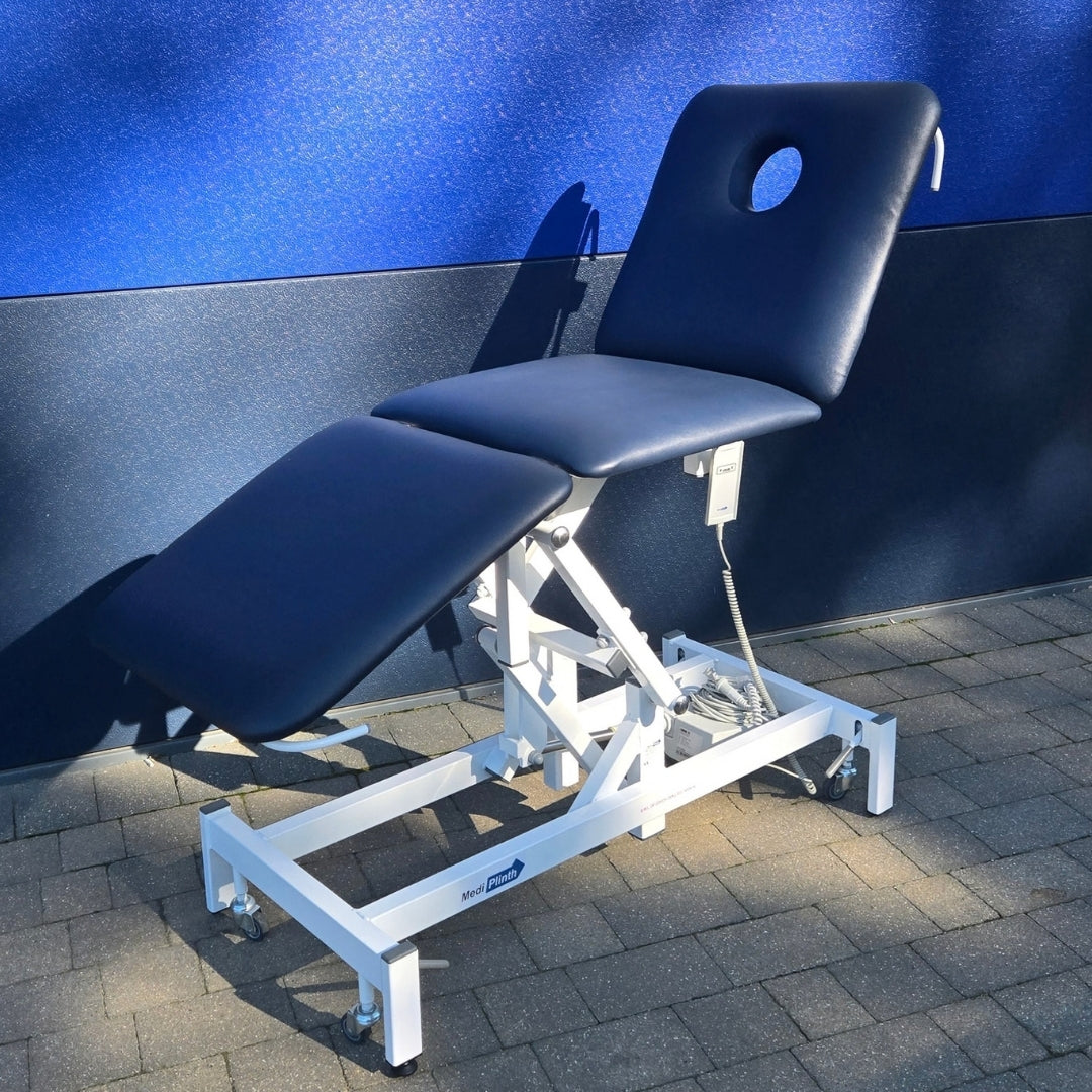 Refurbished 3-Section Electric Treatment Couch – Face Hole