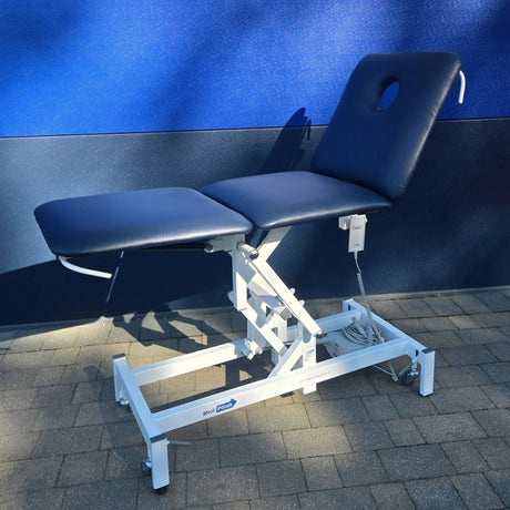 Refurbished 3-Section Electric Treatment Couch Face Hole 3
