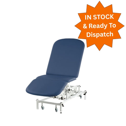 Seers Medicare 3 Section Electric Bariatric Treatment Couch - 80cm wide