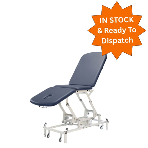 Seers Therapy 3 Section Electric Treatment Couch - Standard Head Section