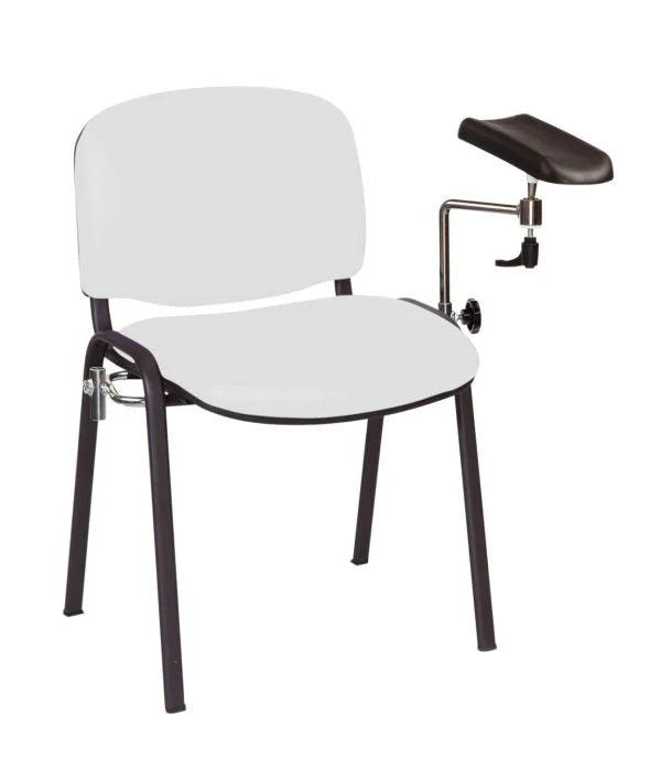 Phlebotomy Chair- Snow white