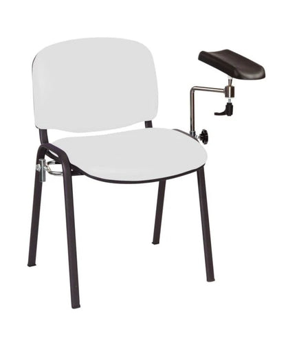 Phlebotomy Chair- Snow white