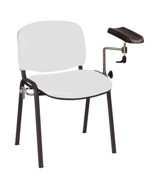 Phlebotomy Chair- Snow white