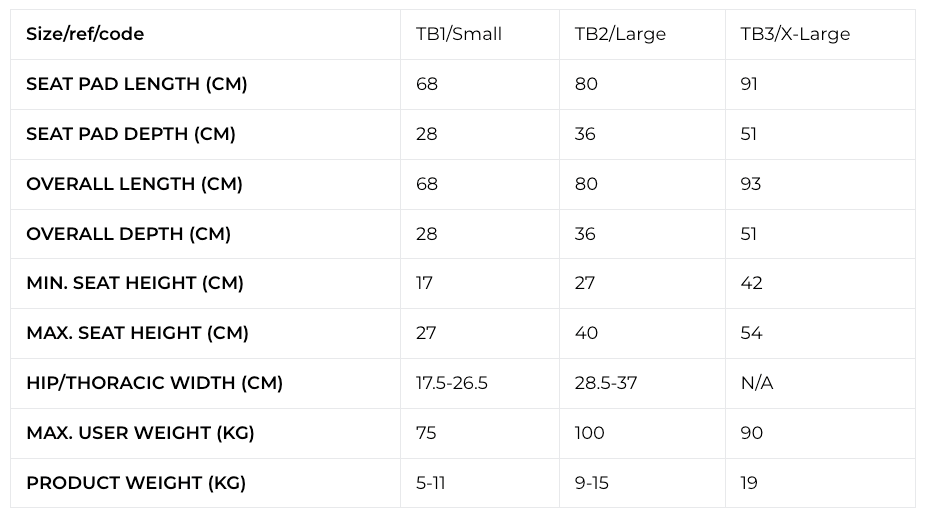 Therapy Bench - Large- BLUE