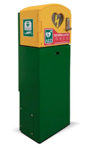 AED Protect Solar Powered Outdoor Defibrillator Cabinet (Locked) limited stock
