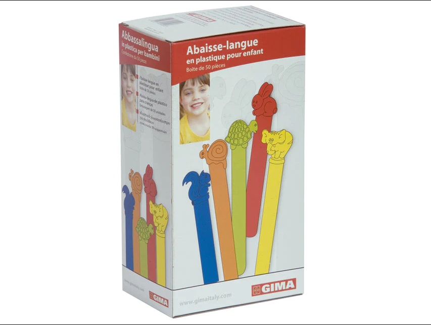 Plastic Paediatric Tongue Depressors Box of 50