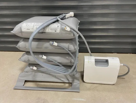 Cushion inflated
