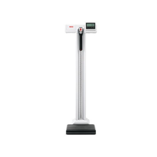 Seca 777 NEW – High-Capacity Digital Column Scale with Eye-Level Display, Height & BMI