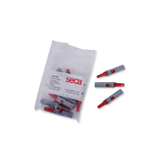 Seca Alligator Clips - 4 mm for disposable electrodes (Pk of 10)