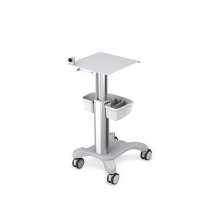 Seca CT500-2 ECG Cart - NEW Height adjustable ECG Cart with hydraulic system press pedal & storage utility bin