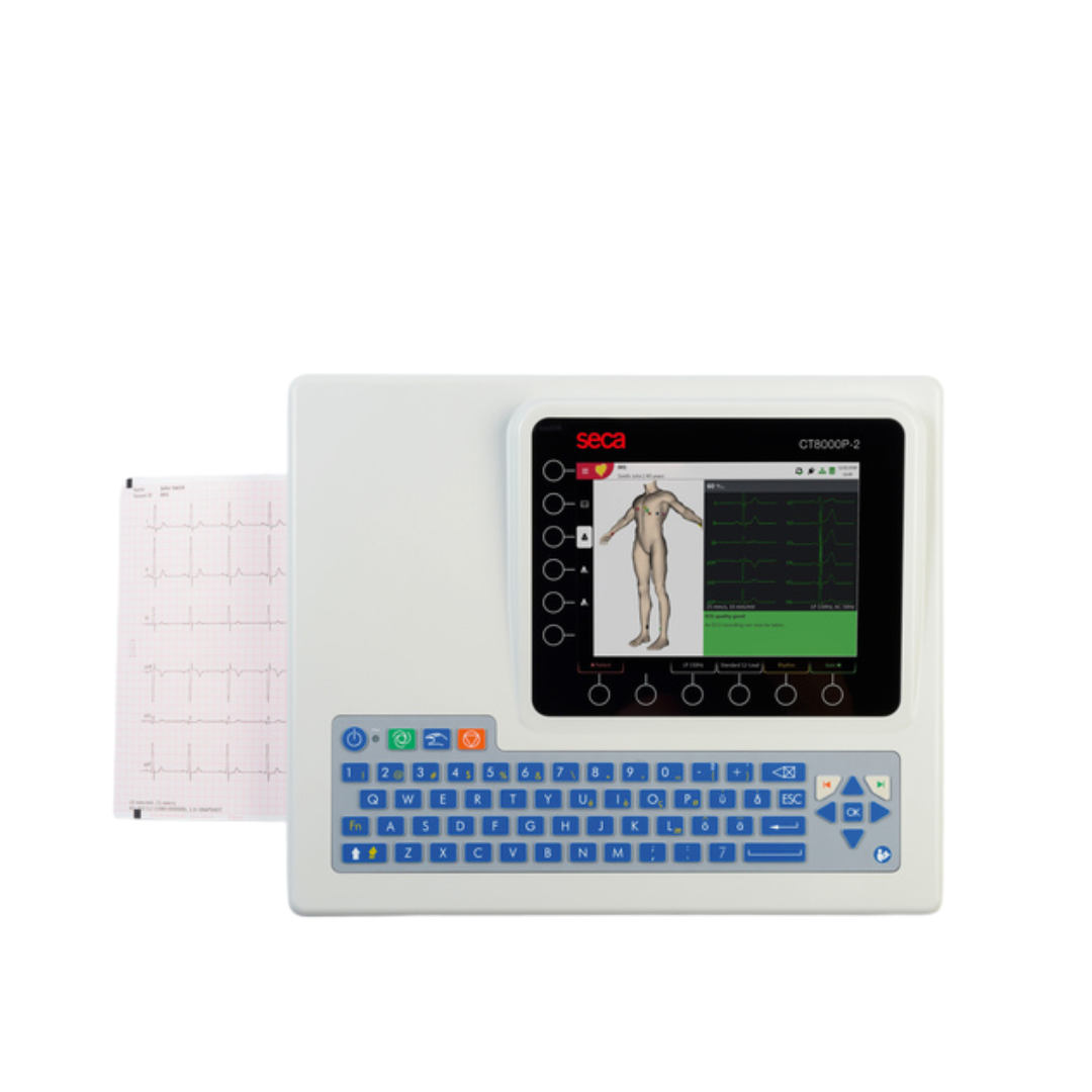 Seca CT8000P-2 12-Lead Interpretive ECG Machine for Medical and Hospital Use
