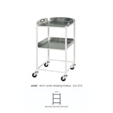 Sunflower Dressing Trolley - Stainless Steel Trays
