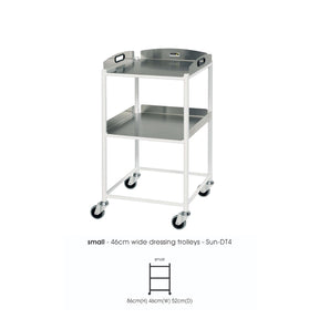 SunflowerDressingTrolley-StainlessSteelTrayssealmedicalsupplies