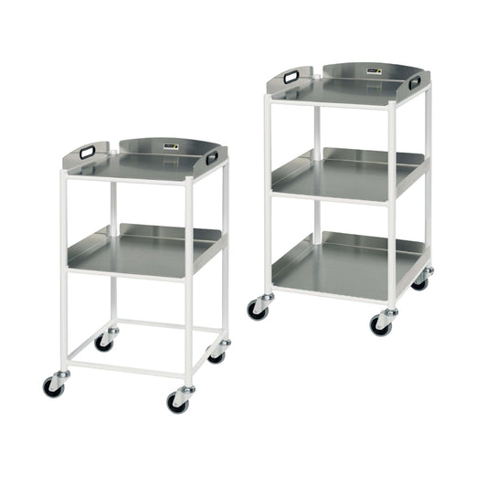 Sunflower Dressing Trolley - Stainless Steel Trays