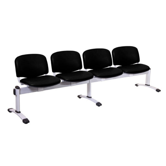 Sunflower - Visitor 4 Section Waiting Room Module - Incorporating 4 Seats/Backs