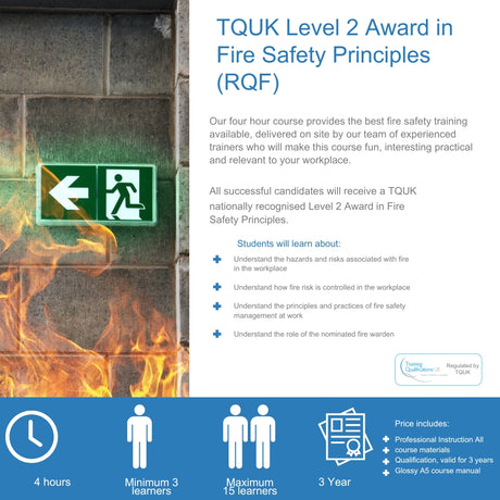 TQUKLevel2AwardinFireSafetyPrinciples RQF