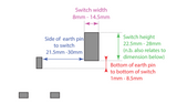 UK Mains 3 pin Vaccine Fridge, Server, Security Systems - Switch Protector