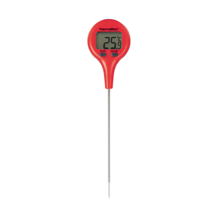 Red thermoastock pocket thermometer in red