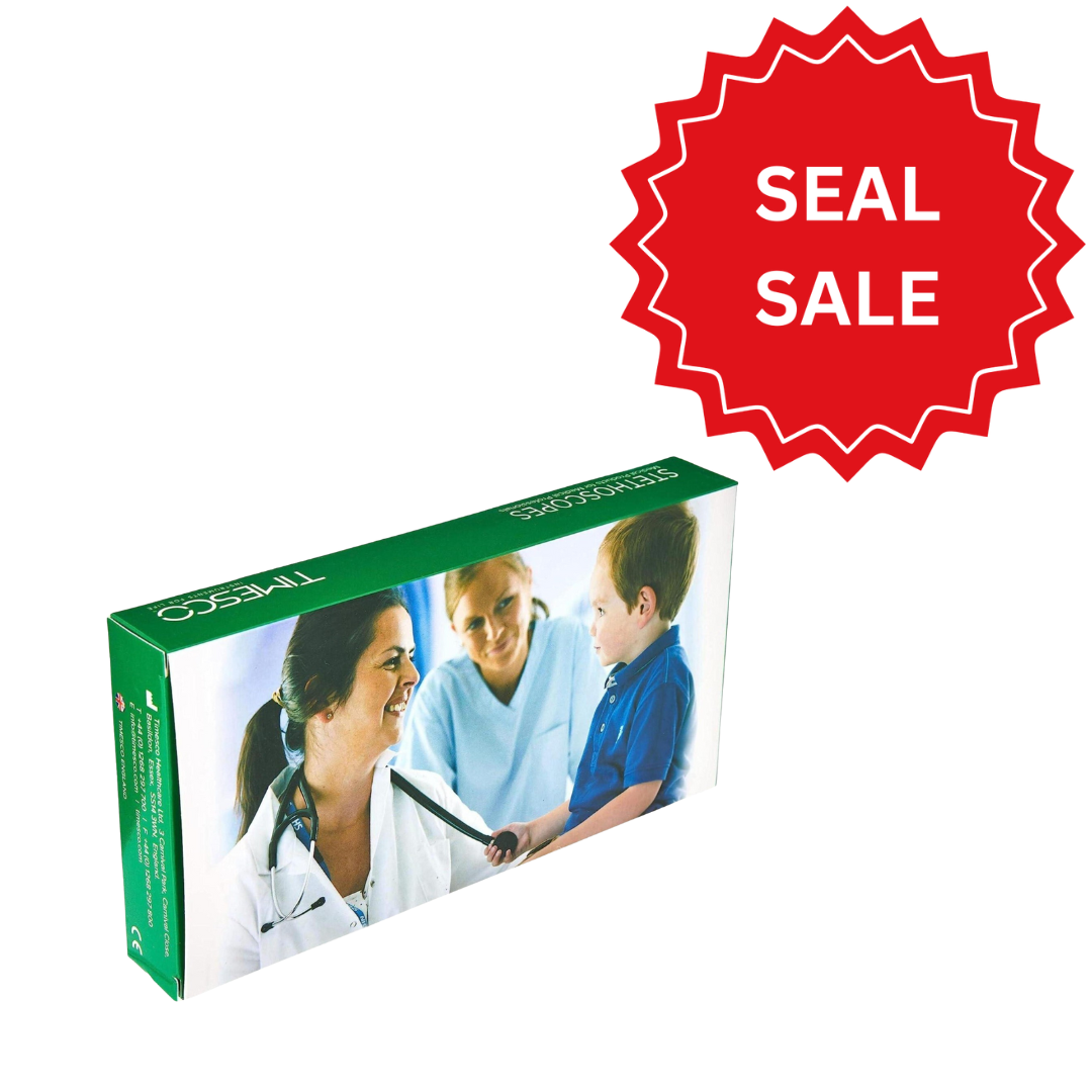 Timesco Ruby Nurses Stethoscope - Black | Essential Nurse Equipment