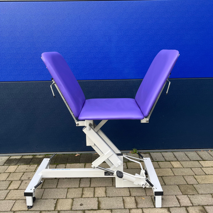 Reconditioned Three Section Hydraulic Medical / Physio / Treatment Couch