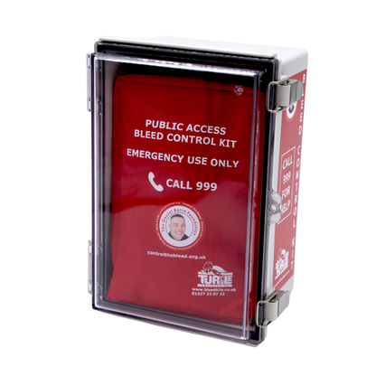 Unlocked Plastic Emergency Bleed Control Kit Cabinet