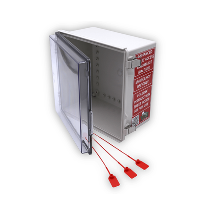 Unlocked Plastic Emergency PAcT Cabinet