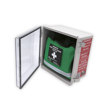 Unlocked Plastic Emergency PAcT Cabinet