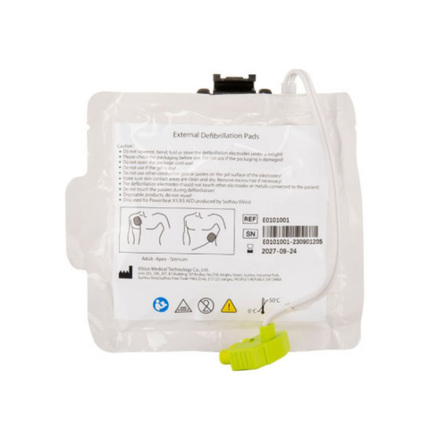 Vivest X1 & X3 Adult Replacement Defibrillator Pads