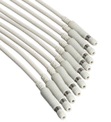 Set of 10 4mm banana plug leadwires for WA CP100-200